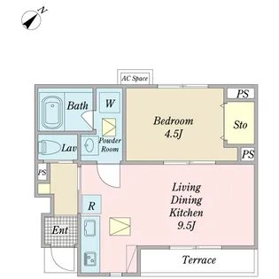 ルーチェ【1階】の間取り