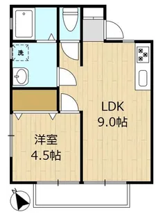 K・ソレイユ【2階】の間取り