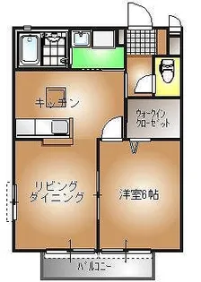 カンタービレA【2階】の間取り