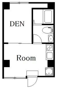 DECOR RESIDENCE田原町【1階】の間取り