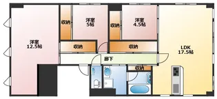 COCORO BLD【4階】の間取り