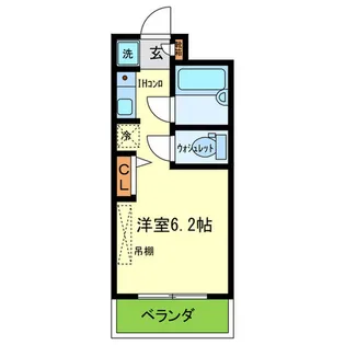 サンコスモ塚口【2階】の間取り