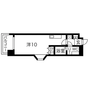 SUM広瀬通【9階】の間取り