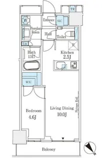MID TOWER GRAND【7階】の間取り