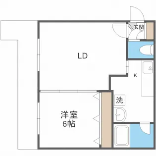 HS南平岸112【2階】の間取り