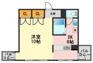 ホワイトコートIII【2階】の間取り