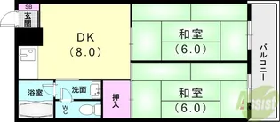 山ビル【3階】の間取り