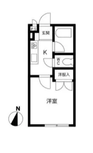 グリーンウッドII【1階】の間取り