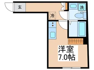 VISTA要町【4階】の間取り