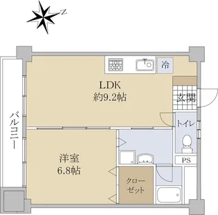 第一寿マンション【1階】の間取り