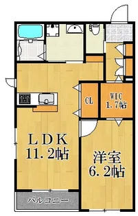 La Fonte【2階】の間取り