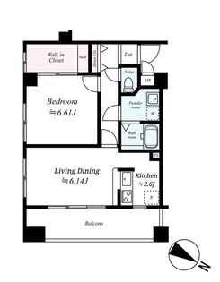 エスコート音羽【5階】の間取り