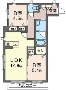 Casa Regio 壱番館(カーサレジオ)【2階】の間取り