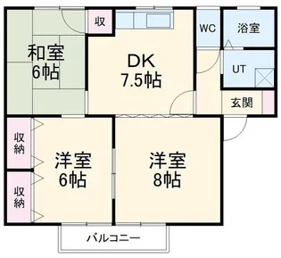 KUNZ【2階】の間取り