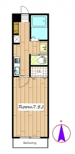 MJハイツ【3階】の間取り