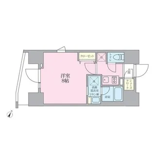 ルネサンスコート本蓮沼【5階】の間取り