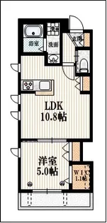 Prima Vera【2階】の間取り