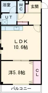 プレミールシャンブル【1階】の間取り