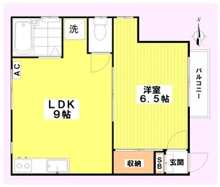 サトウハウス【1階】の間取り