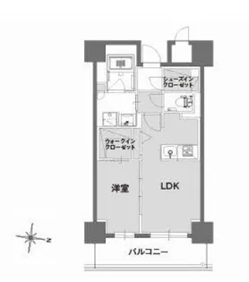 ルシェンヌ新大阪【5階】の間取り