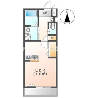 フォーチューン(Fortune)【2階】の間取り