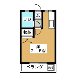 こーぽすぬーぴー【2階】の間取り
