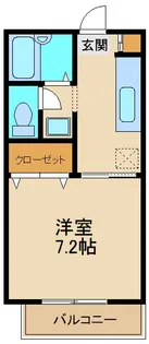 プラム西浦【1階】の間取り