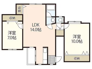 コーポ野村【2階】の間取り