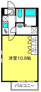 大成メゾン【3階】の間取り