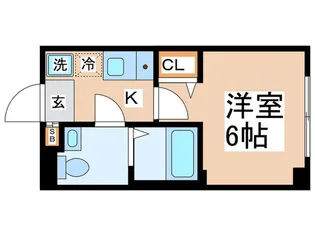 プランドール豊玉中【1階】の間取り