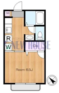 ロイヤル四谷【1階】の間取り