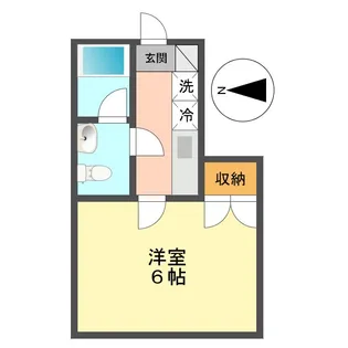 オーパス西小岩【1階】の間取り