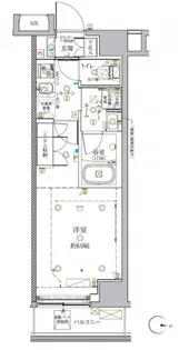 クレイシア新宿中落合【9階】の間取り