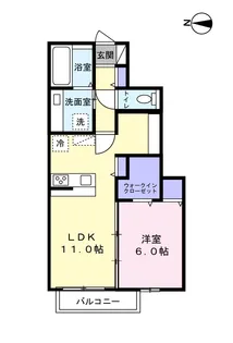 Pleiades【1階】の間取り