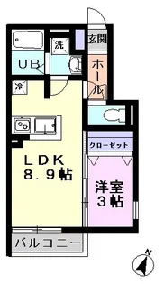 ASTRE(アストル)【2階】の間取り
