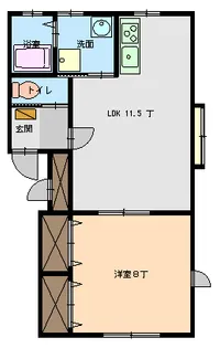 プルミエ【2階】の間取り