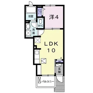 ミューズ【1階】の間取り