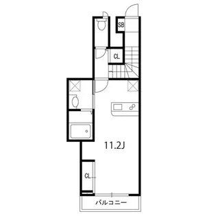 Creser【2階】の間取り
