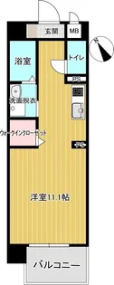 Leaf【4階】の間取り