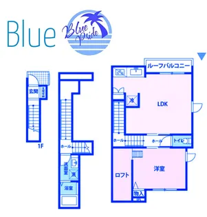 由比ヶ浜BASE【2階】の間取り