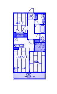 AKARKUIL【3階】の間取り