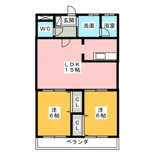 SPACE II【1階】の間取り