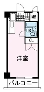 第2のぼりマンション【4階】の間取り