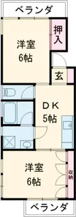 星ヶ丘ハイツ【3階】の間取り