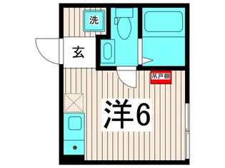 ブランカ東小岩【2階】の間取り
