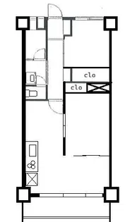 亀戸2丁目団地9号棟【4階】の間取り