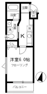 グランアセット月島【3階】の間取り