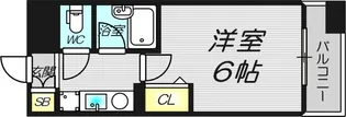 エスリード同心第2【2階】の間取り