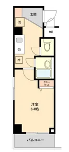 エクセリア西荻窪【3階】の間取り