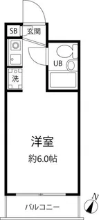 エムズフォレスト【1階】の間取り